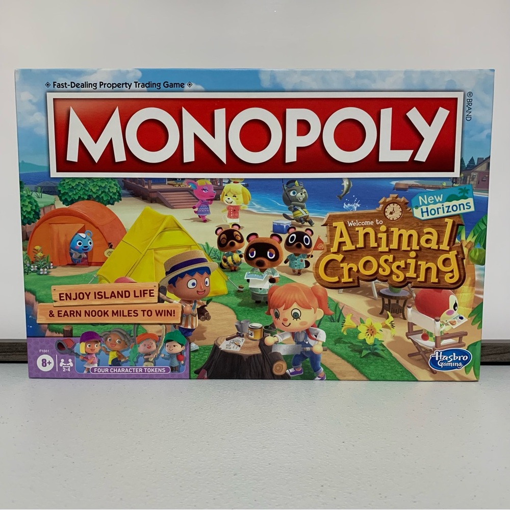 Monopoly®: Animal Crossing New Horizons Edition Board Game-New